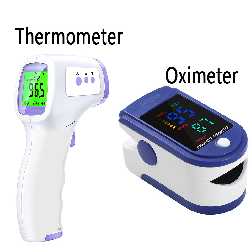 Pulse Oximeter - Novo Termômetro Eletrônico Infravermelho para Testa,