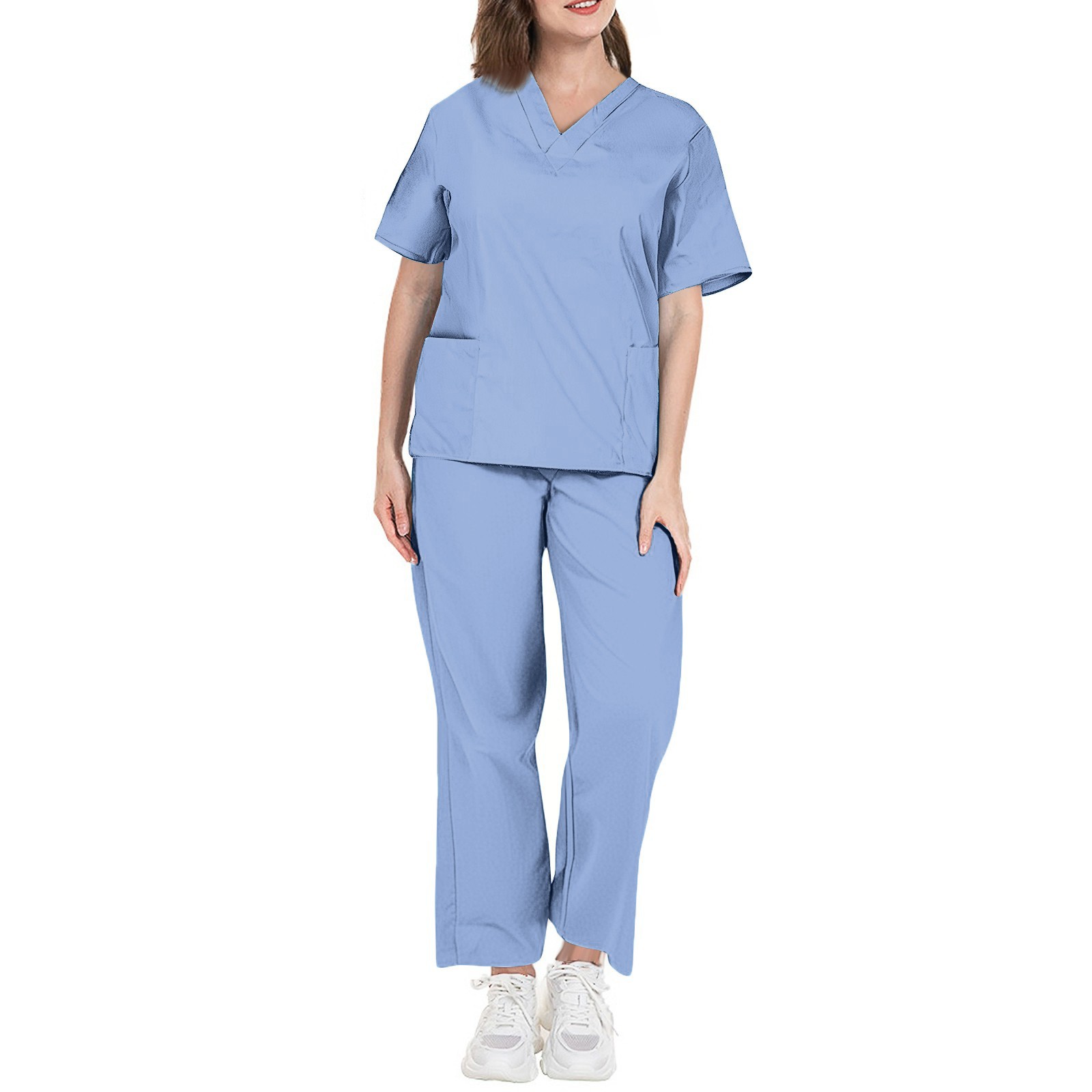 Medical Lab Uniform - Conjuntos de jogger feminino traje de