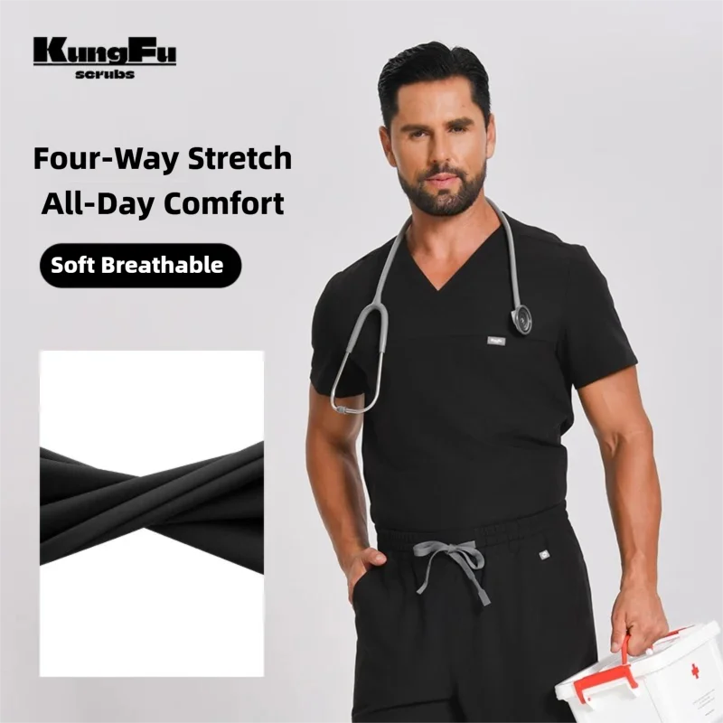 Uniformes Cirúrgicos KUNGFU pa - Medical Lab Uniform avaliação e preço