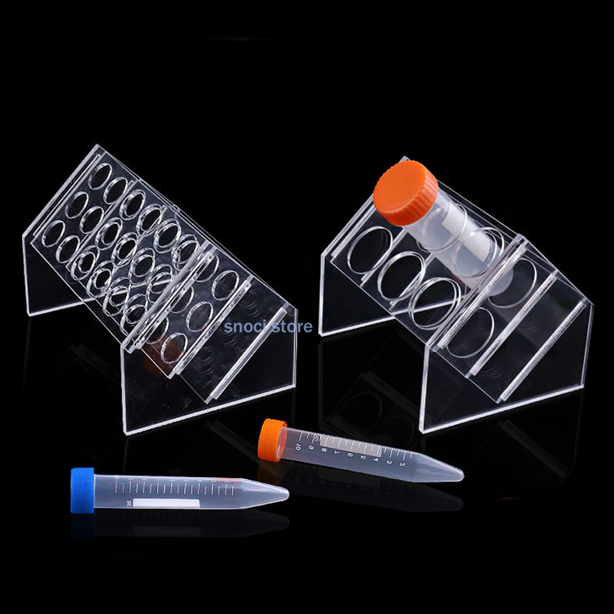 Suporte Inclinado de Acrílico  - Centrifuge Tube Rack avaliação e preço