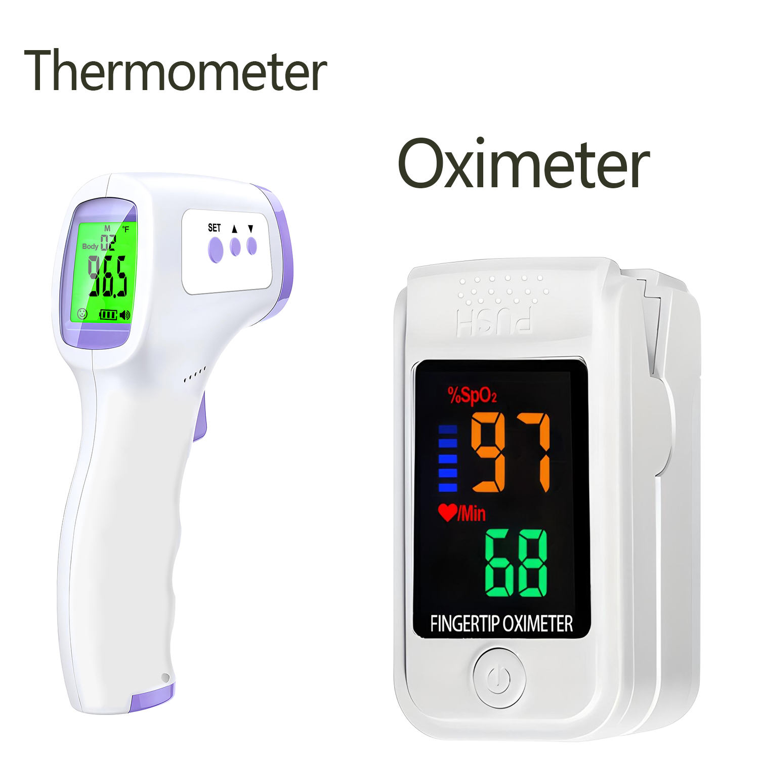 Termômetro eletrônico digital  - Pulse Oximeter avaliação e preço
