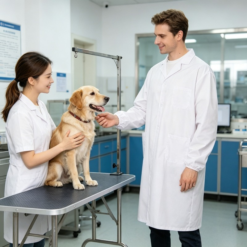 Jaleco Branco Impermeável Unis - Medical Lab Research avaliação e preço