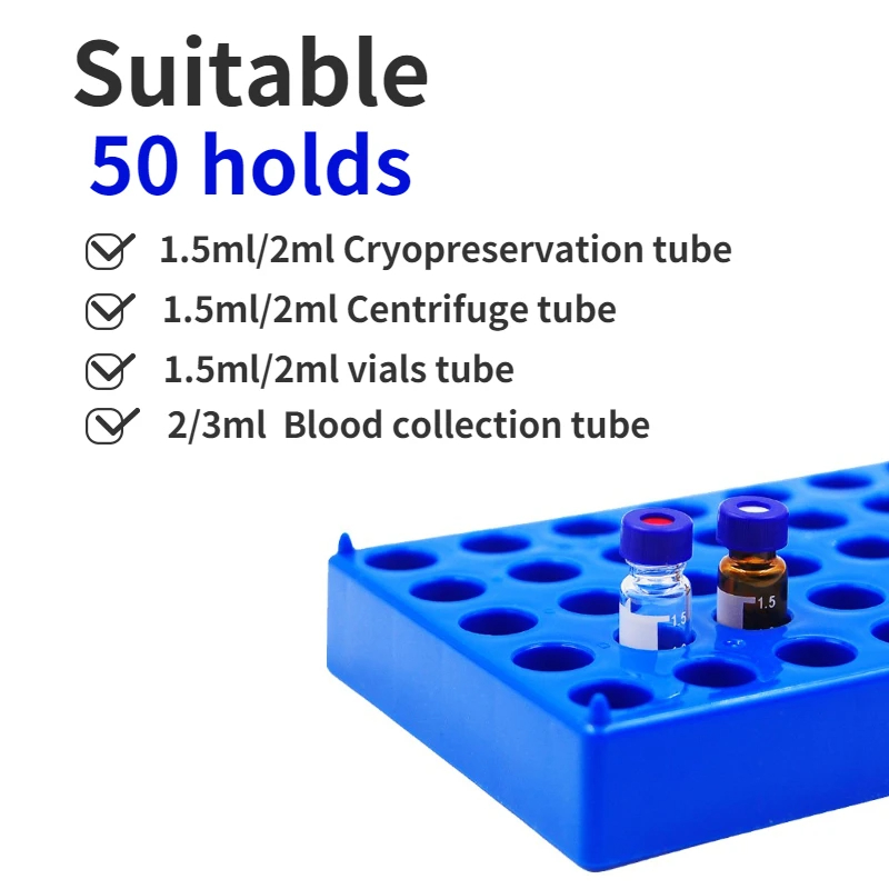 Rack de frascos de plástico 50 - Centrifuge Tube Rack avaliação e preço