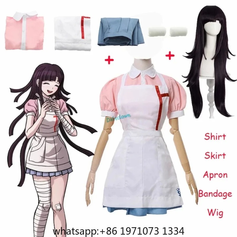 Fantasia de Cosplay Danganronp - Medical Lab Uniform avaliação e preço