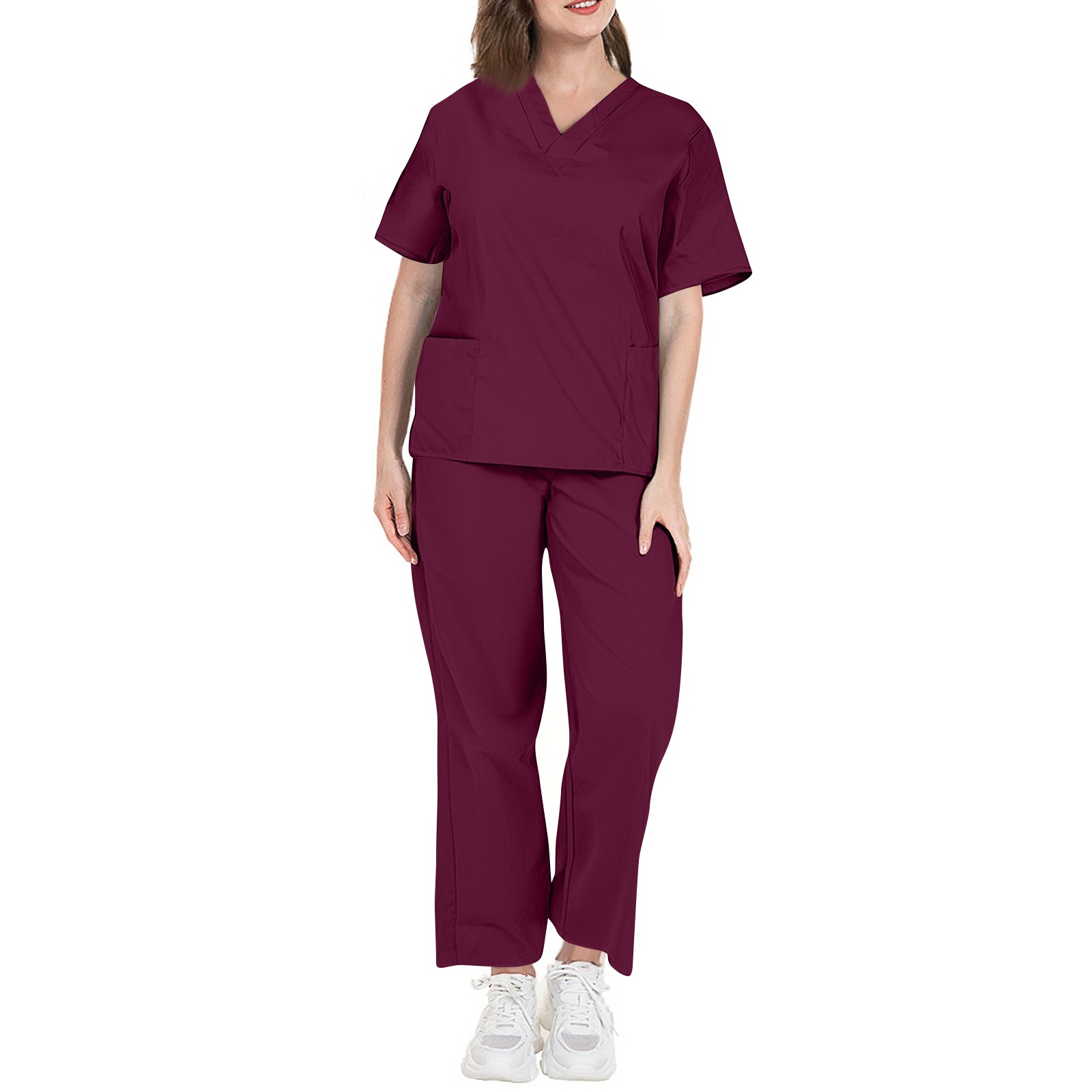 Conjuntos de jogger feminino t - Medical Lab Uniform avaliação e preço