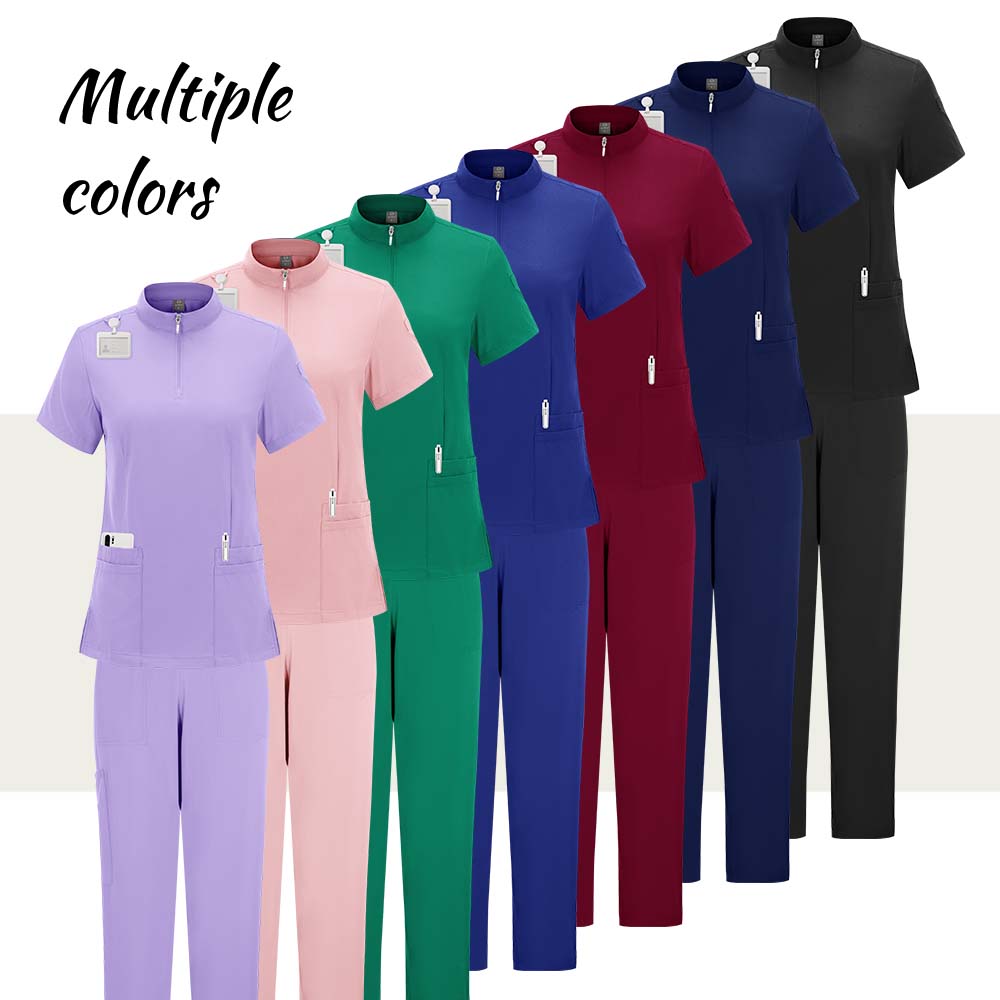 Conjunto de Scrubs Elásticos F - Medical Lab Uniform avaliação e preço