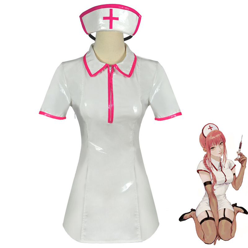 Anime homem motosserra cosplay - Medical Lab Uniform avaliação e preço