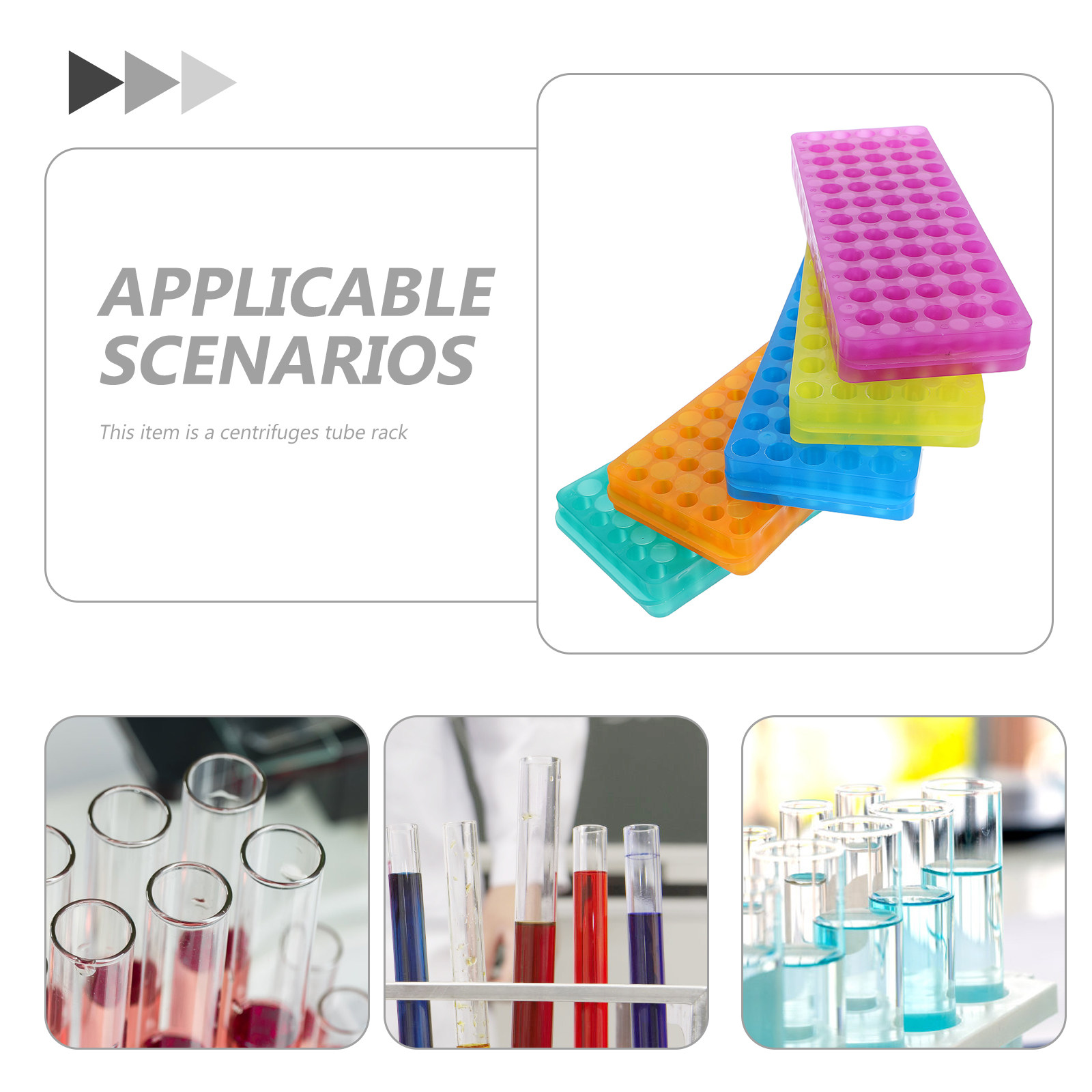 Suporte de plástico durável pa - Centrifuge Tube Rack avaliação e preço