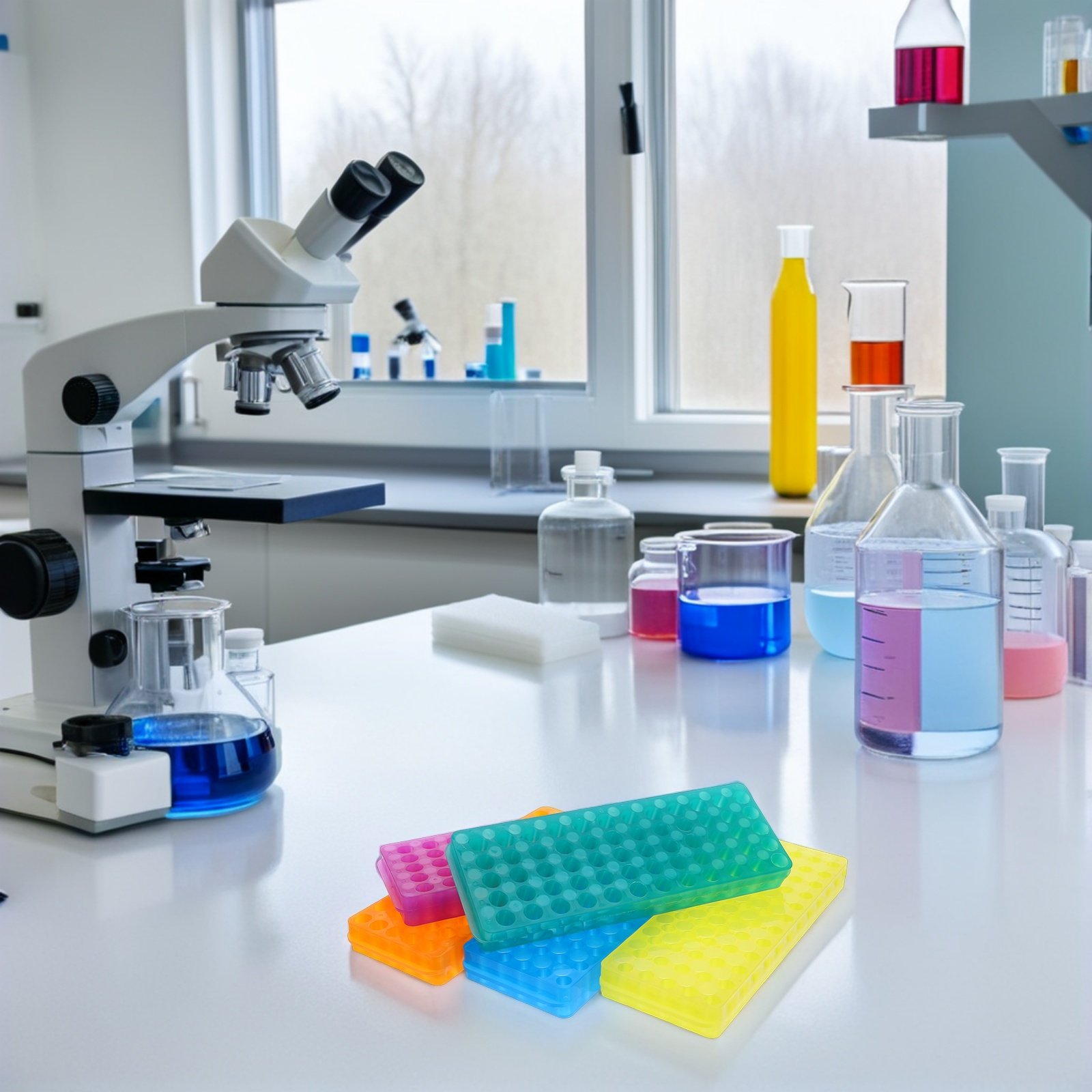 Suporte de plástico durável pa - Centrifuge Tube Rack avaliação e preço