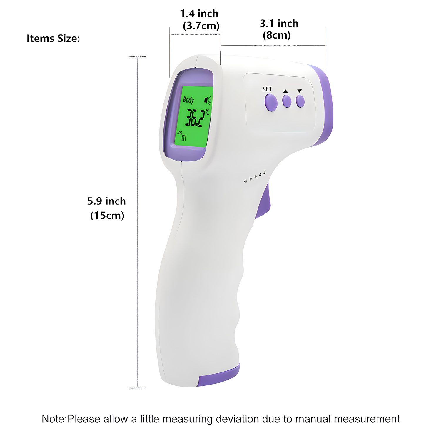 Termômetro Digital Infravermel - Pulse Oximeter avaliação e preço