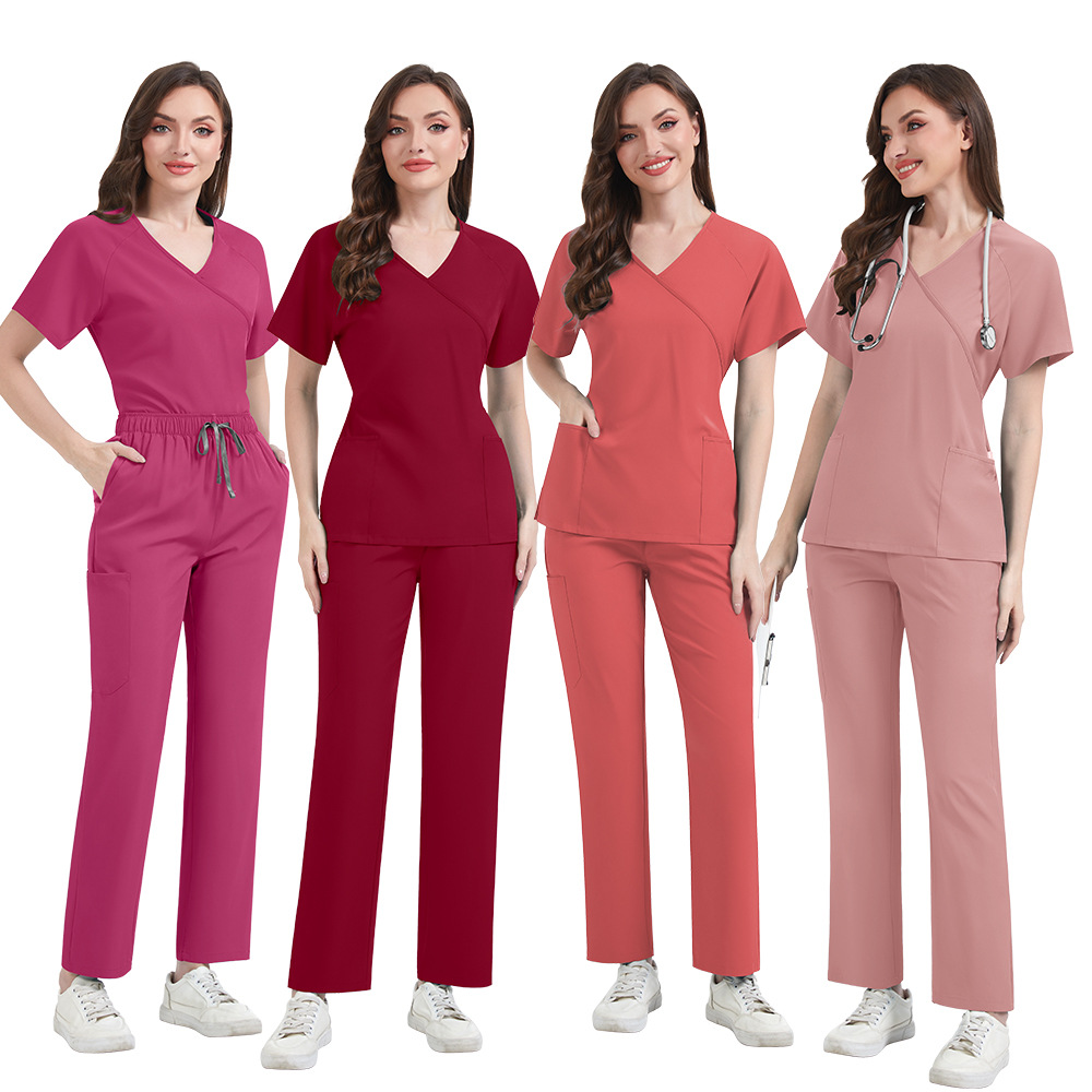 Conjuntos de Scrubs Femininos  - Medical Lab Uniform avaliação e preço