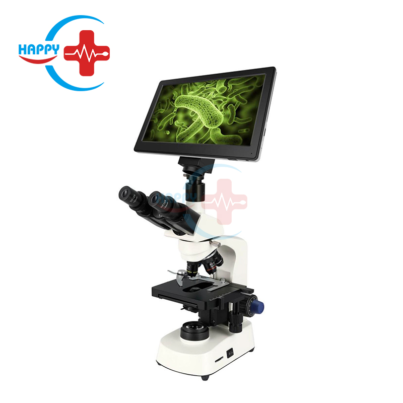 Microscópio binocular elétrico - Medical Lab Microscope avaliação e preço